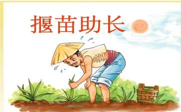 《拔苗助长》读后感8篇