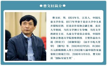 曹文轩根鸟的读后感8篇