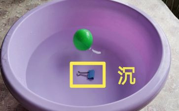 关于沉与浮的活动总结通用5篇