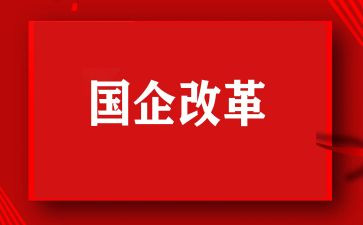 对国企改革的心得体会6篇