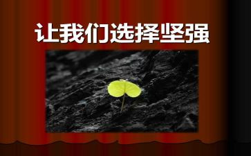 她坚强了作文优秀7篇