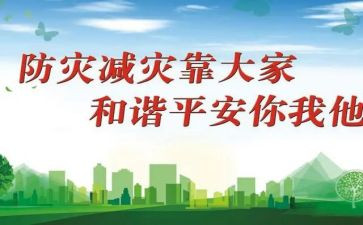 防震减灾工作自查报告5篇