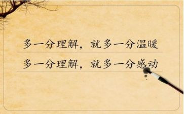 尊重与理解作文5篇