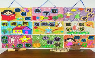 幼儿园的区角活动教案推荐8篇
