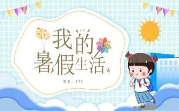 暑假个人总结5篇