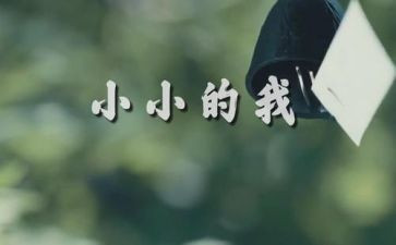 小小的我,作文最新6篇