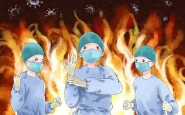 疫情画教案模板6篇