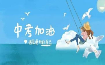 我的中考年作文800字6篇